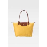 ราคา กระเป๋า Longchamp แท้ หูยาว สี yellow mustard ใบใหญ่ size M มือ 1 ไม่ผ่านการใช้งาน (41062424629)