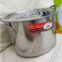 ราคา หม้อสตูว์ หม้อสต็อค ทรงสูง เบอร์ 30 ซม. ตราจระเข้บิน (5080102502)