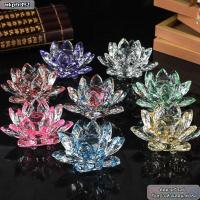 ราคา Wkpfr893เครื่องประดับดอกบัว,หลายสี120มม.คริสตัลดอกบัวหุ่น,กระดาษทับเครื่องประดับตารางดอกบัวตกแต่งดอกบัวดอกบัวดอกไม้หัตถกรรมตกแต่งงานแต่งงาน (43479894711)
