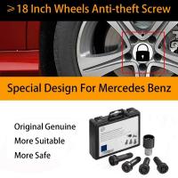 ราคา M14x1.5x45 Genuine Anti-Theft Screw Lock Wheel For Mercedes Benz ML GL GLK ≥18Inch Wheels OEM (27767702947)