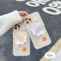 ราคา [ สินค้าพร้อมส่ง ] เคสไอโฟน แถมGriptok งานล็อกกล้อง เคส+holder แมวส้ม/เทา (9955647744)
