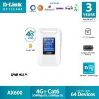 ราคา D-LINK (DWR-933M) WiFi 4G/LTE 150Mbps Pocket WiFi รองรับความเร็วสูงสุดถึง 600mbps (42850302565)