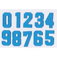 ราคา อาร์ม อาร์มปัก ตัวเลขติดแขนเสื้อโปโลpolo สีฟ้า แบบเย็บติด /รีดติด (44554324626)
