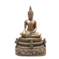 ราคา พระพุทธนิมิตรพิชิตมาร ฐานพระแม่ธรณี กว้าง 8นิ้ว สูง 12นิ้ว (20285599794)