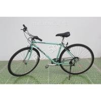 ราคา จักรยานไฮบริดญี่ปุ่น - ล้อ 700c - มีเกียร์ - โครโมลี่ - Bianchi Advantage - สีเขียว [จักรยานมือสอง] (19235141278)