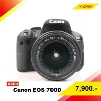ราคา Canon EOS 700D + EF-S 18-55 IS STM / ขอบจอดำนิดหน่อย (48352832069)