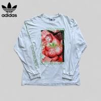 ราคา เสื้อยืดแขนยาว Adidas Original สีขาว มีลายที่แขน อก 46 ( XL ) มือสอง สภาพใหม่ ไม่มีตำหนิ (40664071732)