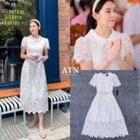 ราคา ATN เดรสลูกไม้สีขาว ชุดลูกไม้สีขาว เดรสลูกไม้ออกงาน (23249208454)