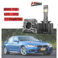 ราคา Komes LED Pure White D1S เปลี่ยนหลอดไฟ HID, สําหรับ BMW F30, ไม่มีรหัสข้อผิดพลาด, ปลั๊กและเล่น, การเชื่อมต่อด้วยบัลลาสต์ (27750403174)