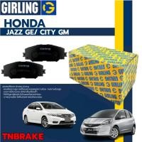 ราคา GIRLING ผ้าเบรค (หน้า-หลัง) HONDA CITY JAZZ GE ปี 2008-2013 ฮอนด้า ซิตี้ แจ๊ส ดิสเบรค ดรัมเบรค (1759171489)