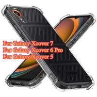 ราคา สี่มุมกันกระแทก Soft Case สําหรับ Samsung Galaxy Xcover 7 Pro Xcover 6 Pro 5 บางโปร่งใสซิลิโคนกล้องฝาครอบป้องกัน (28985600773)