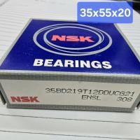 ราคา (ราคาต่อตลับ) nsk 35BD219 ตลับลูกปืนคอมแอร์ 35*55*20 (51250358372)
