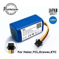 ราคา Battery แบตเตอรี่หุ่นยนต์ดูดฝุ่นอัตโนมัติ Battery Li-ion 2600mAh For Mr. Robot Perfect Clean Slim, TCL, Homie-Charger (25086139911)