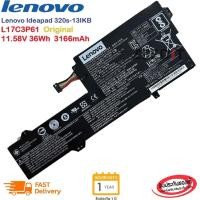 ราคา (ส่งฟรี ประกัน 1 ปี)Lenovo Battery Notebook Lenovo Ideapad 320s-13IKB Yoga 720-12IKB L17L3P61 L17C3P61 ของแท้ (40505484686)