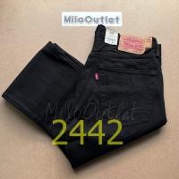 ราคา กางเกงยีนส์ Levi’s 501 SuperBlack ผ้ายืด สีดำ รหัสผ้า 2442 Made in Egypt/Mexico ของแท้ 100% (56357849431)