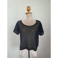 ราคา FF05525 เสื้อตาข่าย สีดำ ใส่คลุมออกกำลังกาย หรืองานอื่นๆ (27509081265)
