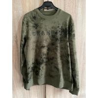 ราคา เสื้อแขนยาว Champion authentic athleticwear sweatshirt สีเขียวลายพราง ของแท้ 100% (23219678321)
