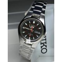 ราคา นาฬิกา ไซโก้ ผู้หญิง Seiko 5 รุ่น SYMC27K1 Automatic Women Watch ตัวเรือนและสายสแตนเลส หน้าปัดสีดำ รับประกันของแท้ 100 % (8315274722)