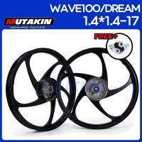 ราคา MUTAKIN RIM 5ก้านลายแต่ง ล้อแม็ก +พร้อมชุดลูกปืน สำหรับเว HONDA WAVE100/Dream125/Dream/SUPER CUB/EX5 OLD ฝัน Thai Dream (20294260771)