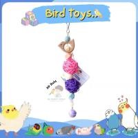 ราคา Handmade ของเล่นนกแก้ว (คละสี) สำหรับแทะเล่นเพื่อลดความเครียด เหมาะสำหรับนกฟอพัส หงส์หยก เลิฟเบิร์ด ค๊อกคาเทล (20145045528)