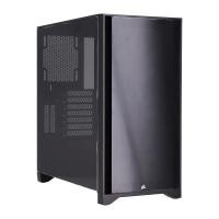 ราคา CASE CORSAIR ICUE 4000X RGB TEMPERED GLASS (BLACK) (23876461010)