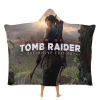 ราคา Tomb Raider Lara Croft Hooded ผ้าห่ม Ultra Soft Flannel โยนผ้าห่มสําหรับเด็กหญิงเด็กผู้ใหญ่ของขวัญ All Season (41429108238)
