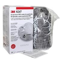 ราคา 3m 8247 (R95) หน้ากากป้องกันฝุ่นละอองและสารเคมี 20 ชิ้น (4135177142)