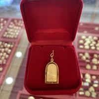 ราคา จี้หลวงพ่อโสธร กรอบทองแท้90% เหมาะกับสร้อยขนาด 1สลึง หรือ2สลึงลายตันขนาดกว้าง1.2สูง1.8cm (18741423493)