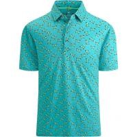 ราคา Mens Short Sleeve Polo Shirt Casual Golf Polo Daily Collared Shirt Sport Tennis T (52705862413)