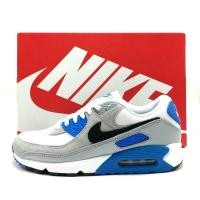 ราคา *NEW* MEN Nike Air Max 90 Detroit Lions White/Black-Photo Blue (FN6958 102) (41153816911)
