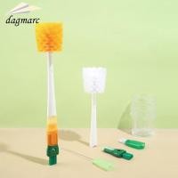 ราคา DAGMARC น้ํายาทําความสะอาดขวดน้ํา, ด้ามยาว 5 in 1 แปรงทําความสะอาดถ้วยที่ถอดออกได้อเนกประสงค์สะดวกแปรงล้างขวดนมแก้วเครื่องมือทําความสะอาด (45659406376)