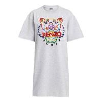 ราคา Kenzo Rainbow Tiger Embroidered Mini Dress (6447717900)