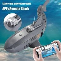 ราคา APP RC หุ่นยนต์ฉลามของเล่นกล้อง HD Wif Fpv ไฟฟ้ากันน้ำสัตว์ (25428351659)