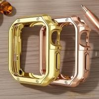 ราคา เคสกันกระแทก TPU กันตก สําหรับ Apple Watch ขนาด 49มม. 45มม. 41มม. รุ่นกันกระแทกรุนแรง ใช้ได้กับ iWatch ซีรีส์ 8 7 SE 6 5 4 ขนาดหน้าจอ 40มม. 44มม. (28094304817)