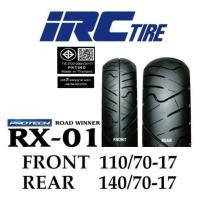 ราคา ยางนอก IRC Road Winner RX-01 เบอร์ 110/70-17,140/70-17 TL For M-Slaz,CBR150,R15 ยางใหม่ปีนี้ของแท้ 100% (51057465374)