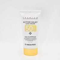 ราคา [MEDIPEEL] Active Silky Sun Cream SPF50+ PA+++ 50ml (45605777854)