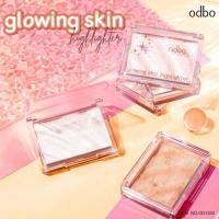 ราคา (OD1304) โอดีบีโอ ไฮไลท์ odbo Glowing Skin Highlighter • ไฮไลท์เนื้อนุ่มลื่น ปัดง่าย • เนื้อชิมเมอร์เล็กละเอียด (29381180453)