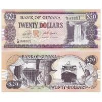 ราคา America-Guyana 20 ธนบัตร 1996-18 ลายเซ็นสุ่มเหรียญต่างประเทศยี่ห้อใหม่ UNC P-30 สไตล์20260317 (42629311885)
