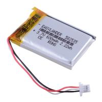 ราคา 3.7V 600mAh 582535 602535 li Polymer Battery For GPS MiVue 366 368 388 Mio 358P 658p papago HP F210 F300 F200 car DVR (29412493075)