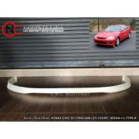 ราคา ลิ้นหน้า / สเกิร์ตหน้า HONDA CIVIC EK 1999-2000 Lev COUPE / SEDAN ทรง Type R (สีพื้นงานดิบ) (8060540863)