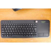 ราคา WIRELESS KEYBOARD (คีย์บอร์ดไร้สาย) ANITECH TOUCH PAD P503 (BLACK) (40959174860)