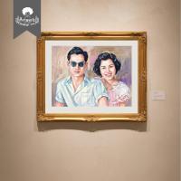 ราคา PRO-K017 ภาพวาดพระพันปีหลวง คู่ในหลวงรัชกาลที่ 9 (47601120532)