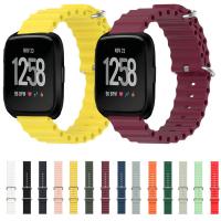 ราคา สําหรับ Fitbit Versa Lite SE Versa 2 versa 3 4 Sense 2 1 ซิลิโคน Ocean Band สายคล้องสร้อยข้อมืออุปกรณ์เสริม (57109480211)