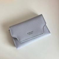 ราคา (ส่งต่อ) กระเป๋าตังค์ saitang สีม่วงพาสเทล ไม่มีกล่อง (24690945414)