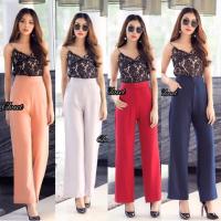 ราคา กางเกงขายาว ทรงกระบอก ผ้าฮานาโกะ มีกระเป๋าข้าง ใส่ทำงาน (1647732719)