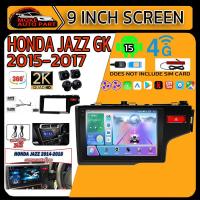 ราคา จอแอนดรอย 9นิ้ว ใช้สำหรับ HONDA Jazz 2014+ จอ Android 15 WIFI GPS 360°+SIM 2K QLED แบ่งจอได้ จอแอนดรอยตรงรุ่น Yotube (29630290717)