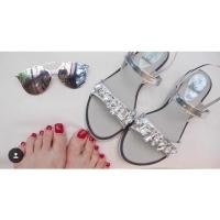 ราคา รองเท้าจากร้าน MINX shoe ค่ะ สีเงิน (18463772)