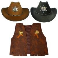 ราคา เครื่องแต่งกายฮาโลวีนสำหรับเด็กหญิงและเด็กชาย Western คาวบอยผู้ใหญ่ประจำปีเครื่องแต่งกาย COS ชุด (27119188712)