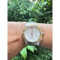 ราคา นาฬิกา Wenger Chronograph นาฬิกาแนวทหาร Swiss Made แท้มือสอง พร้อมใช้สภาพดี USED (26984159461)