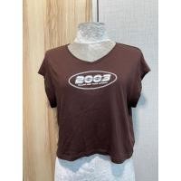 ราคา เสื้อยืดครอป H&M คอวีของแท้ (22756182768)